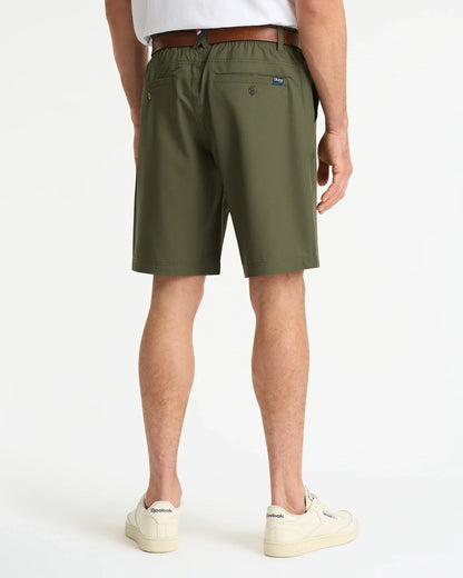 Byrd Active Golf Short - Olive