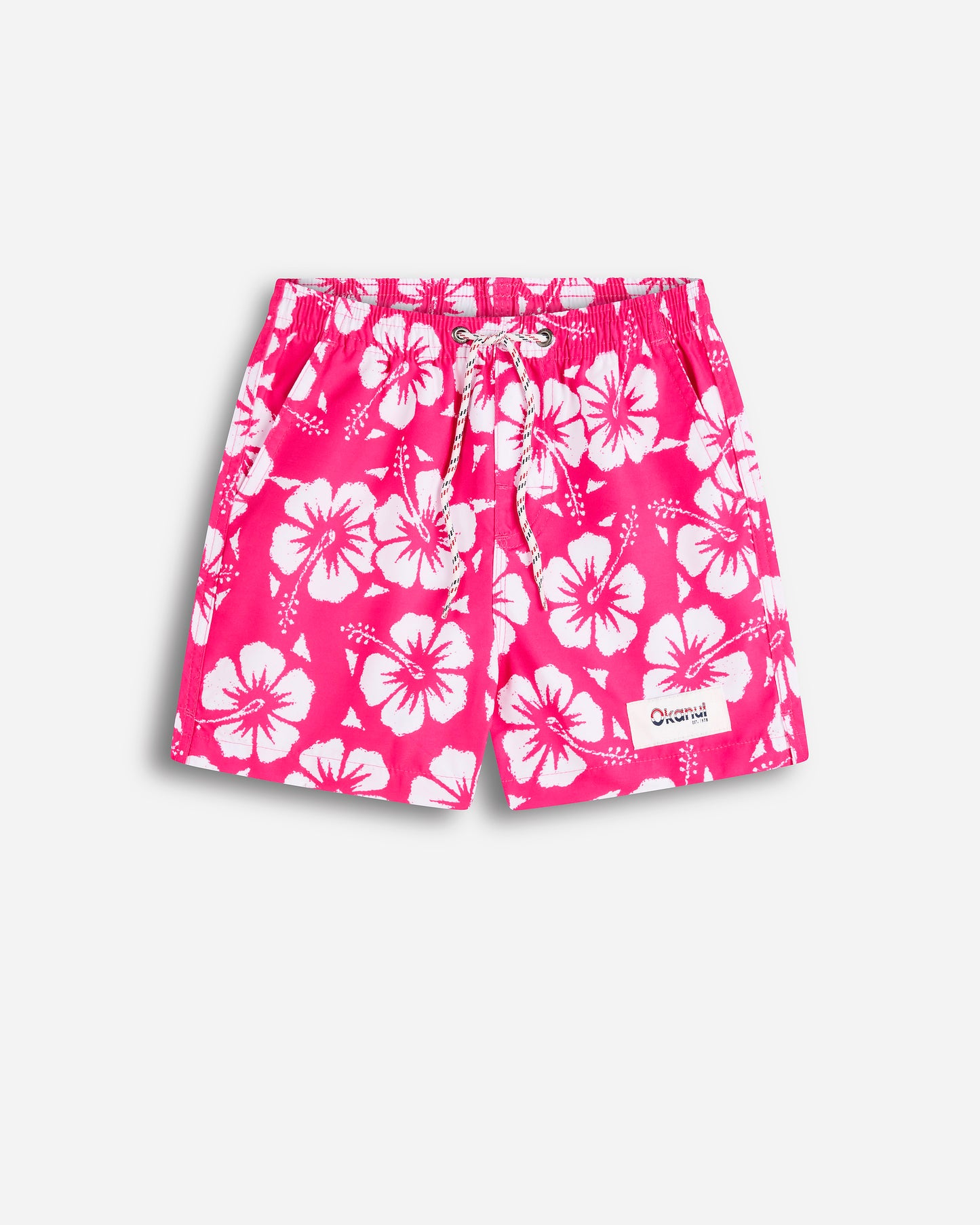 Boys - Swim Short - Hibiscus Hot Pink