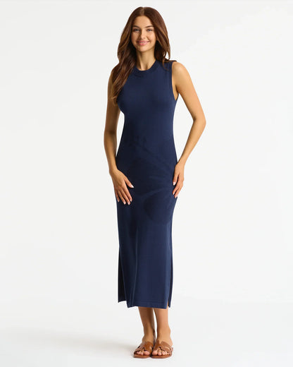 Lennox Knit Dress - Navy