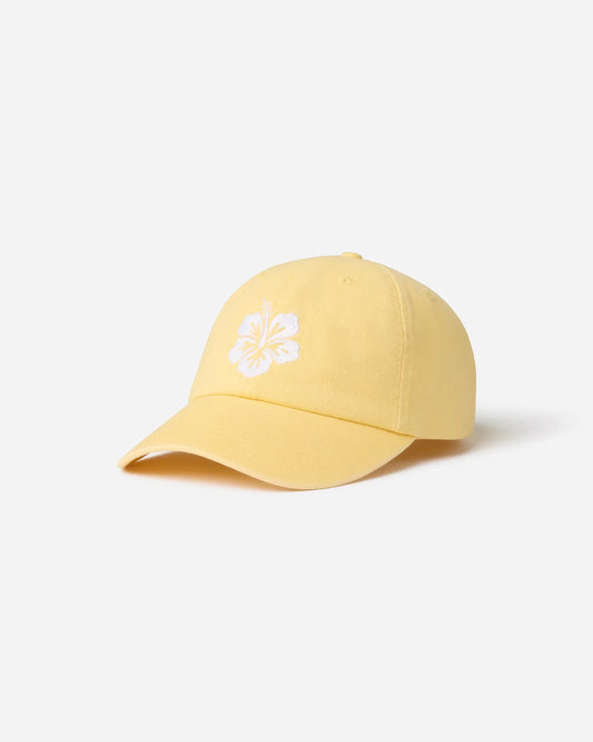 Womens Ikon Cap - Washed Lemon White