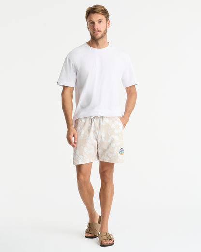 Mens - Classic Short Shorts - Hibiscus Stone