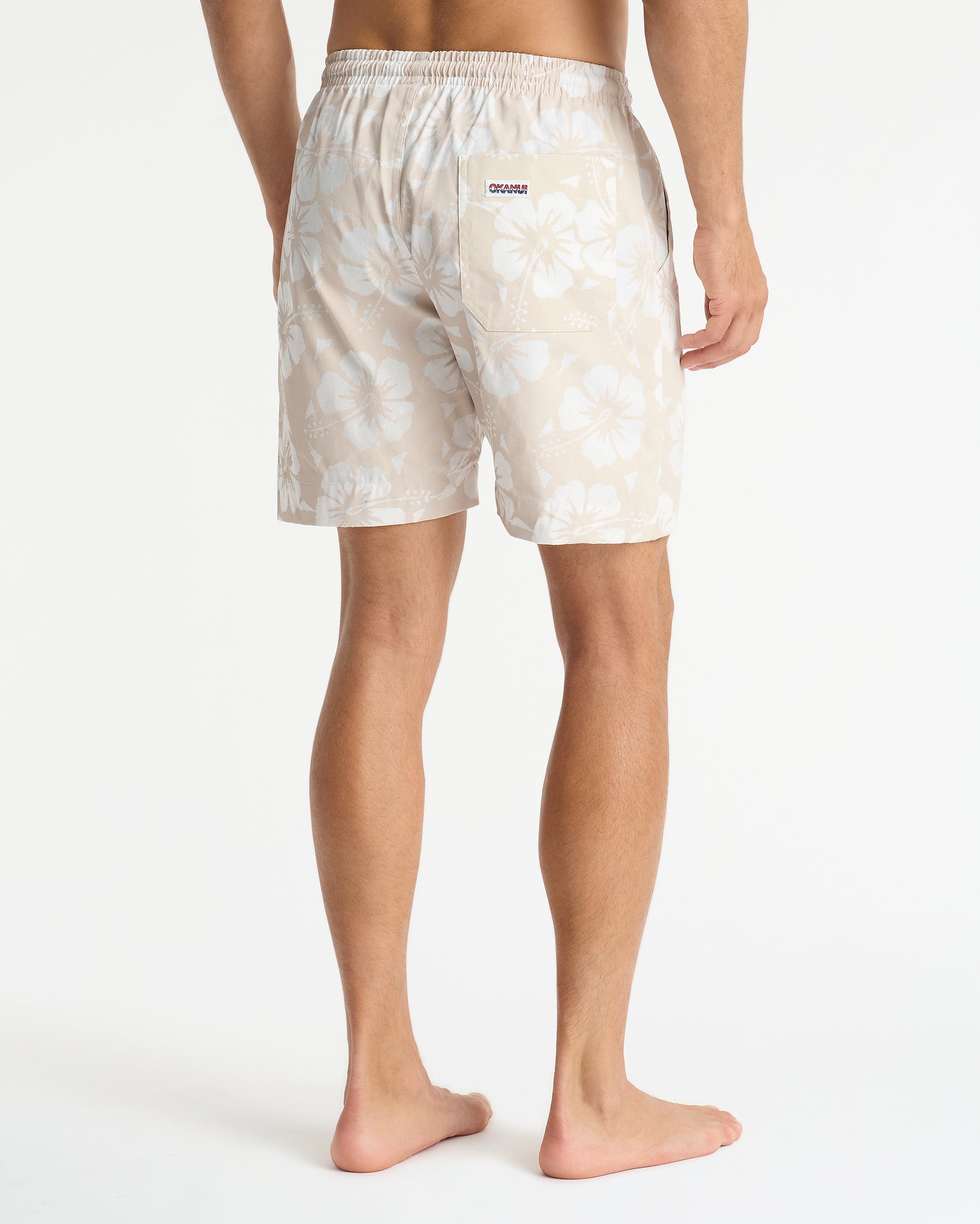 Mens - Classic Short Shorts - Hibiscus Stone