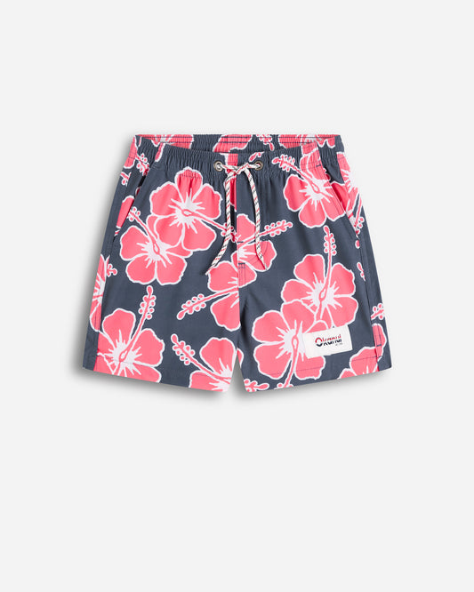 Boys - Stretch Swim Short - Way Back When Swim Short - Iron Pink