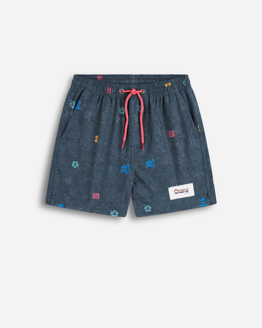 Boys - Stretch Swim Short - Invader Swim Short - Navy