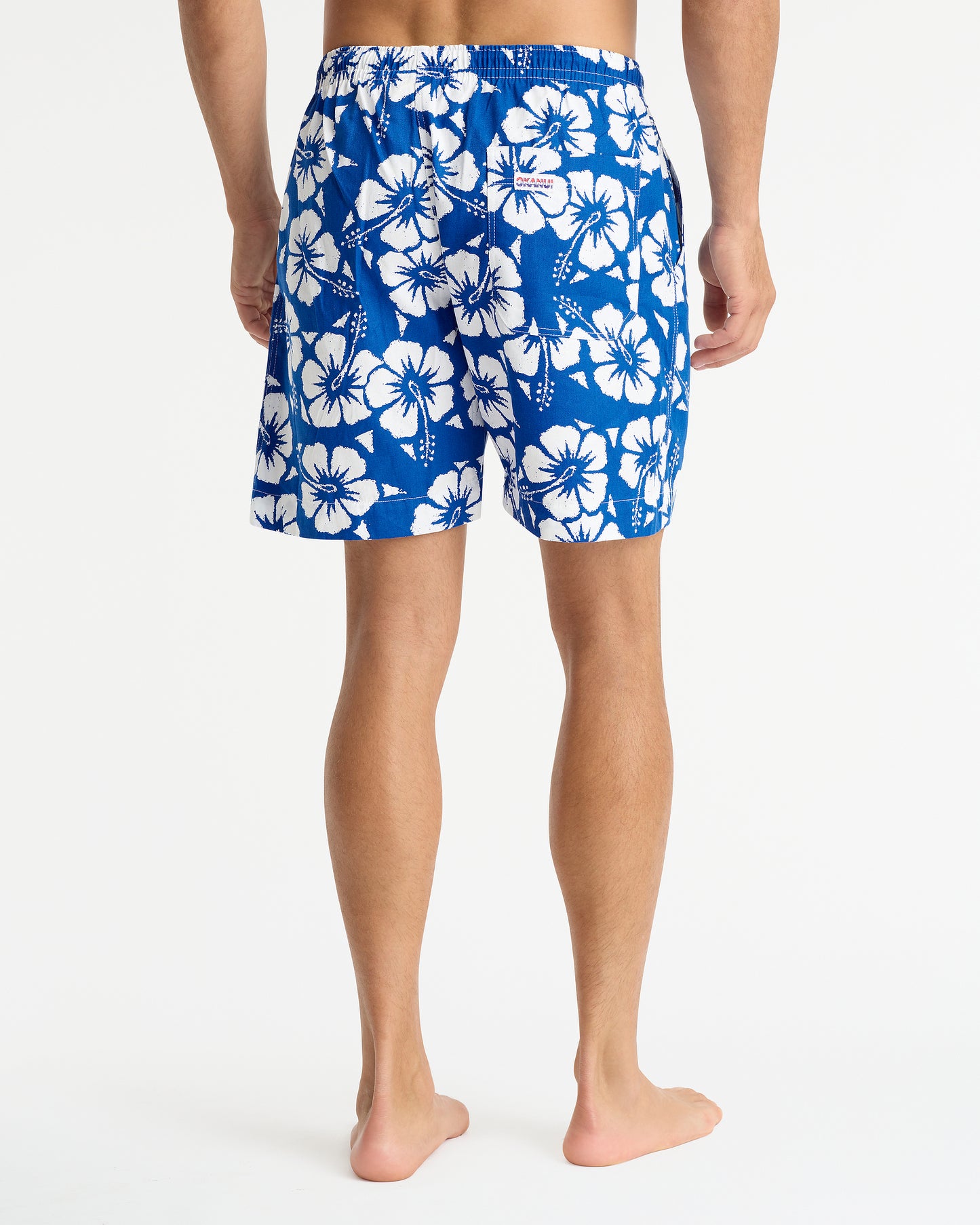 Mens - Classic Short Shorts - Hibiscus Blue