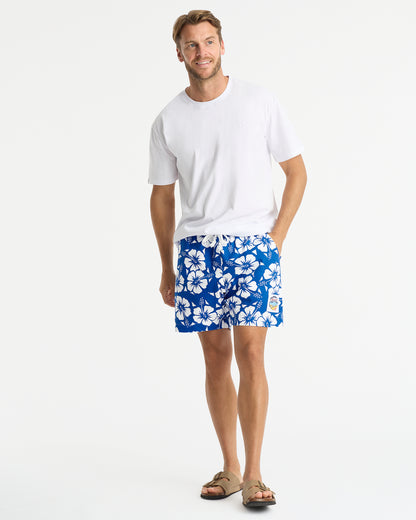 Mens - Classic Short Shorts - Hibiscus Blue