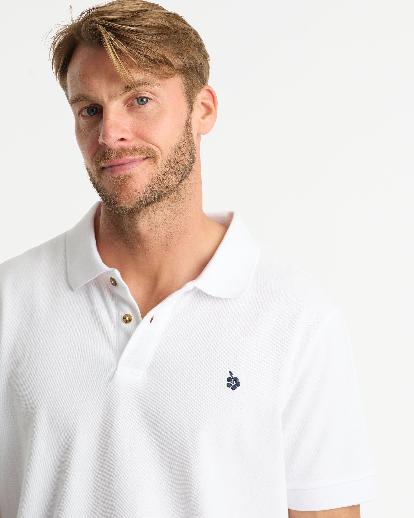 Mens - Polo Shirt - Classic - White