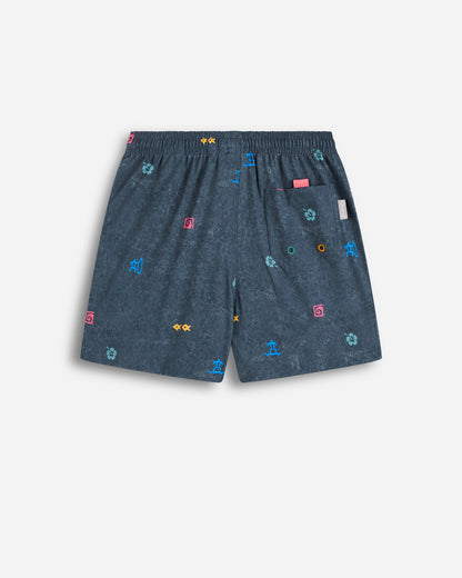 Boys - Stretch Swim Short - Invader Swim Short - Navy