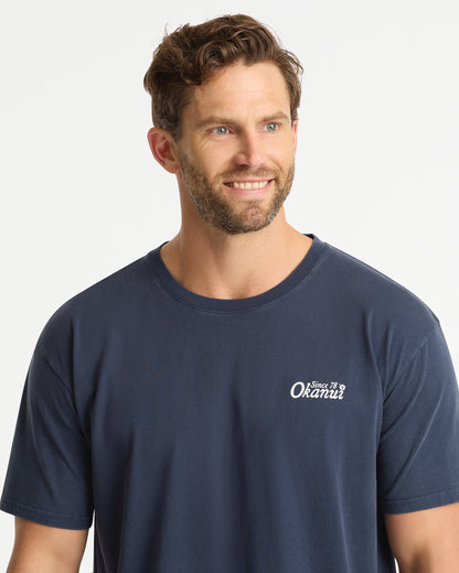 Mens - Mainline T'Shirt - Washed Navy