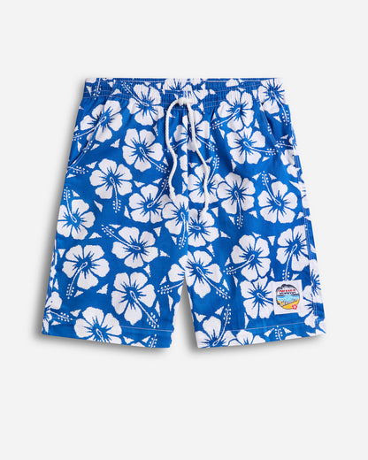 Mens - Classic Shorts - Hibiscus Blue