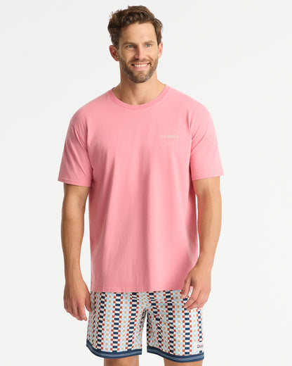 Mens - Trade T'Shirt - Washed Rose