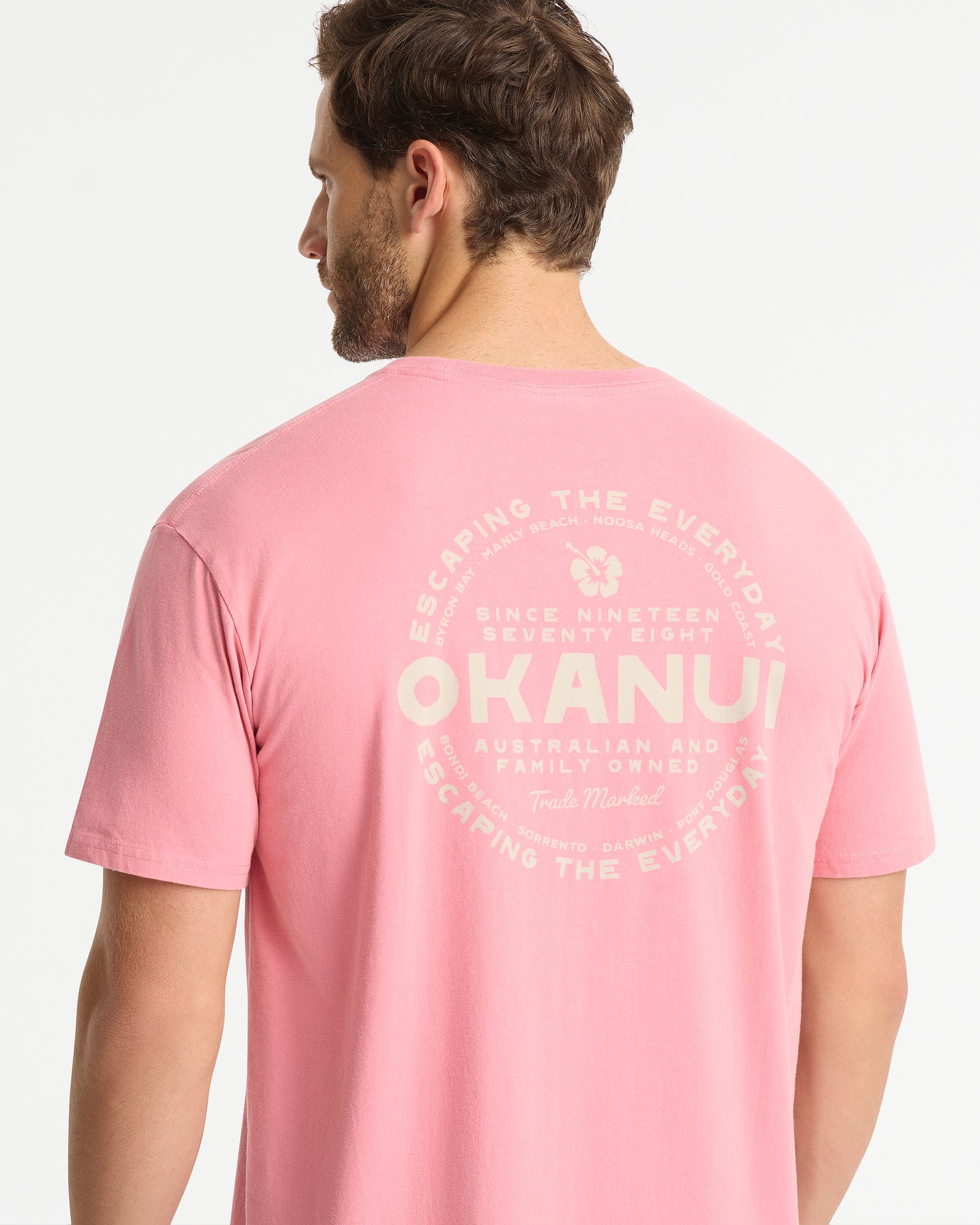 Mens - Trade T'Shirt - Washed Rose