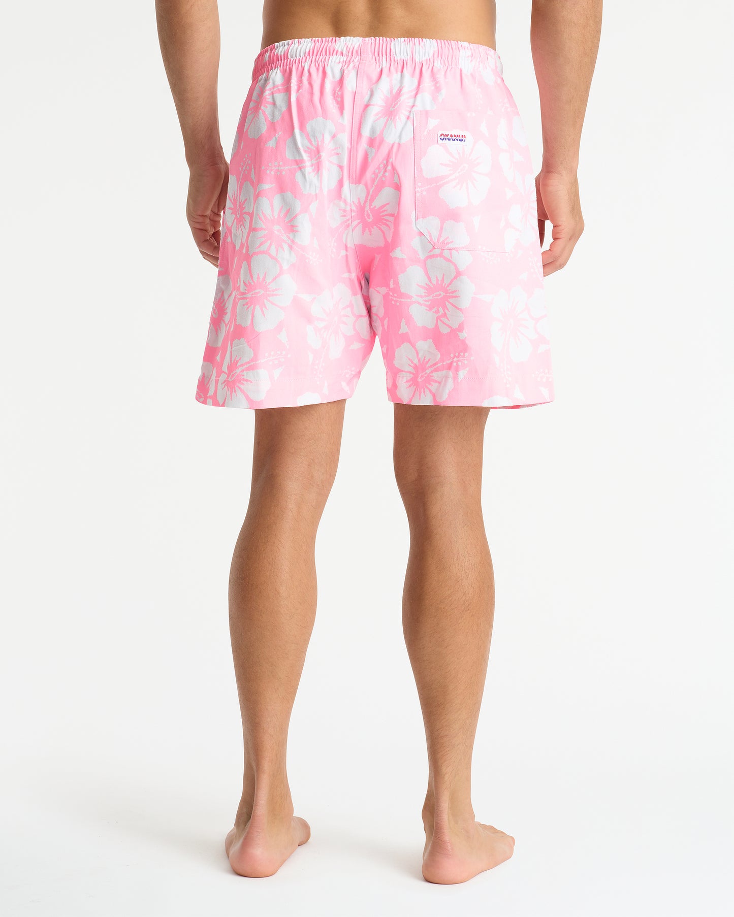 Mens - Classic Short Shorts - Hibiscus Pale Pink