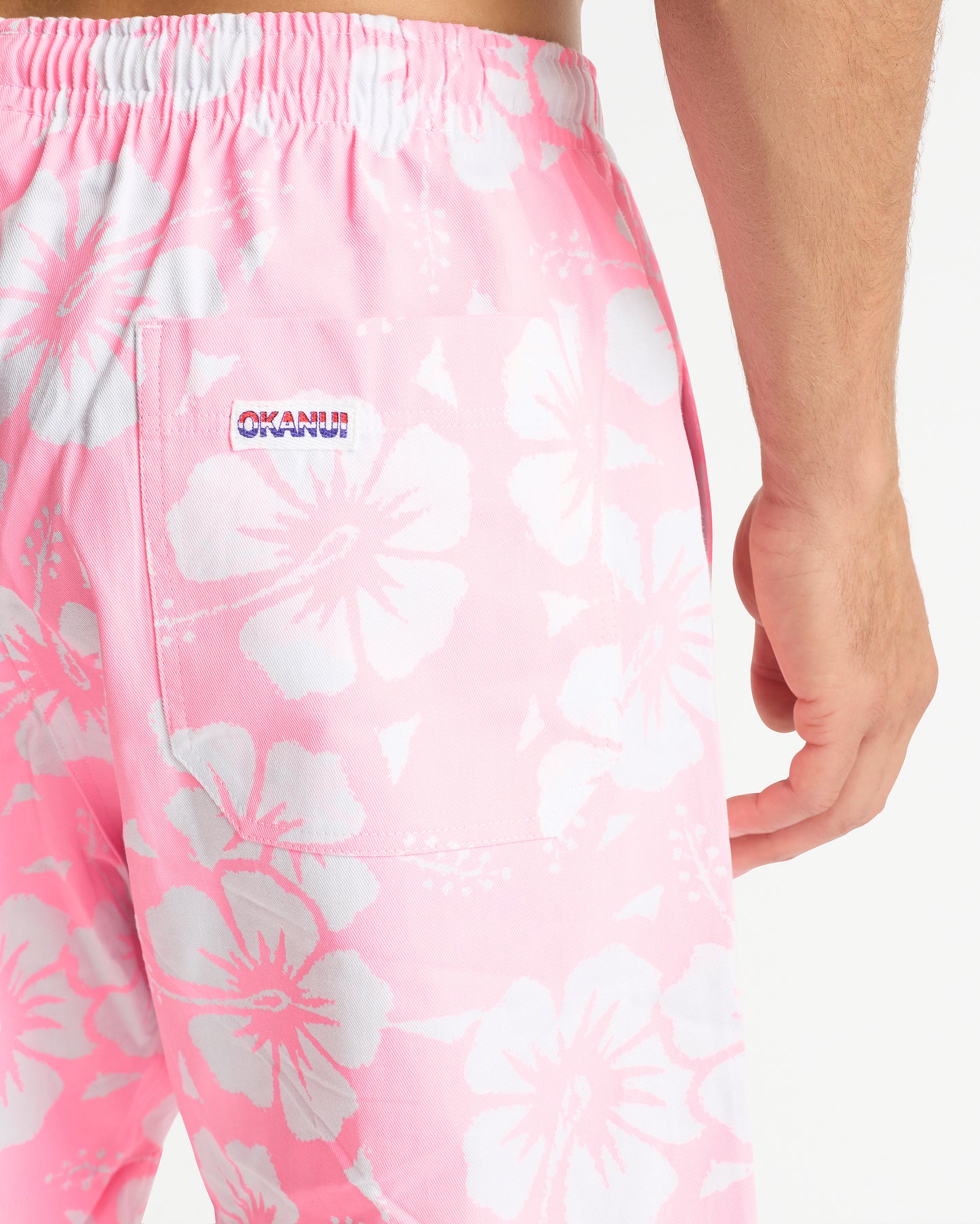 Mens - Classic Short Shorts - Hibiscus Pale Pink