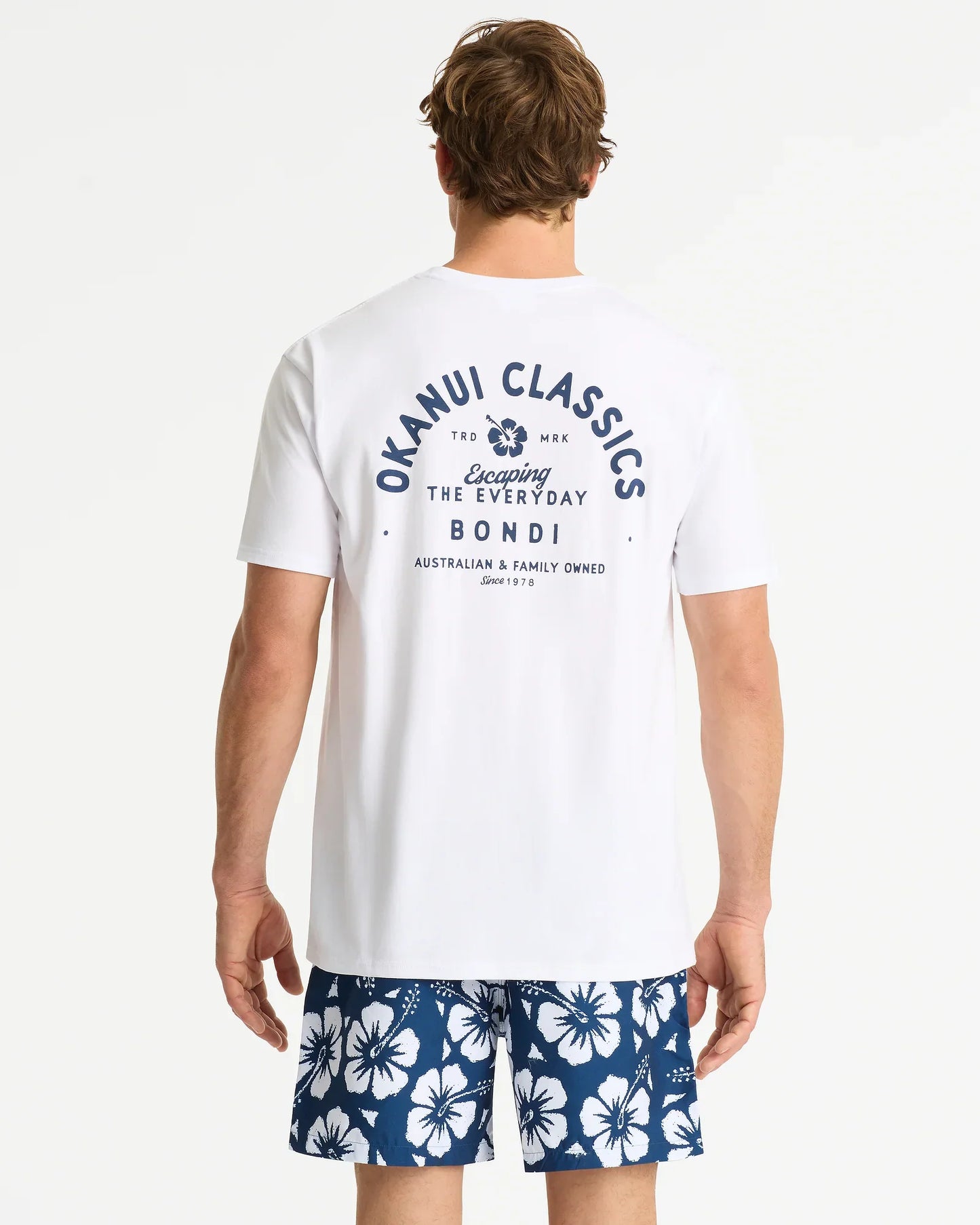 Destination Lockup T'Shirt - Bondi White