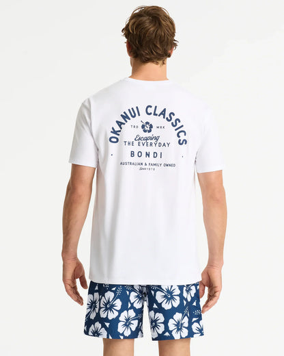 Destination Lockup T'Shirt - Bondi White