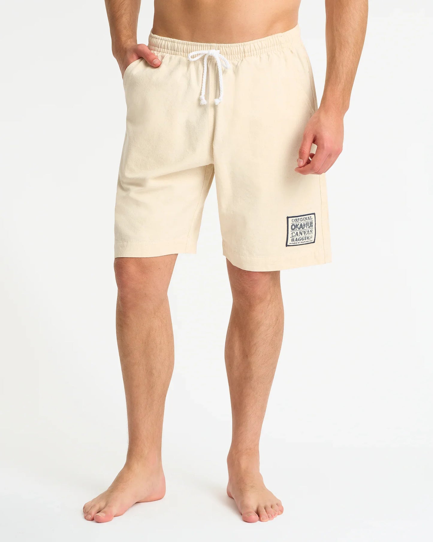 Mens Classic Short - Original Canvas Baggie Natural