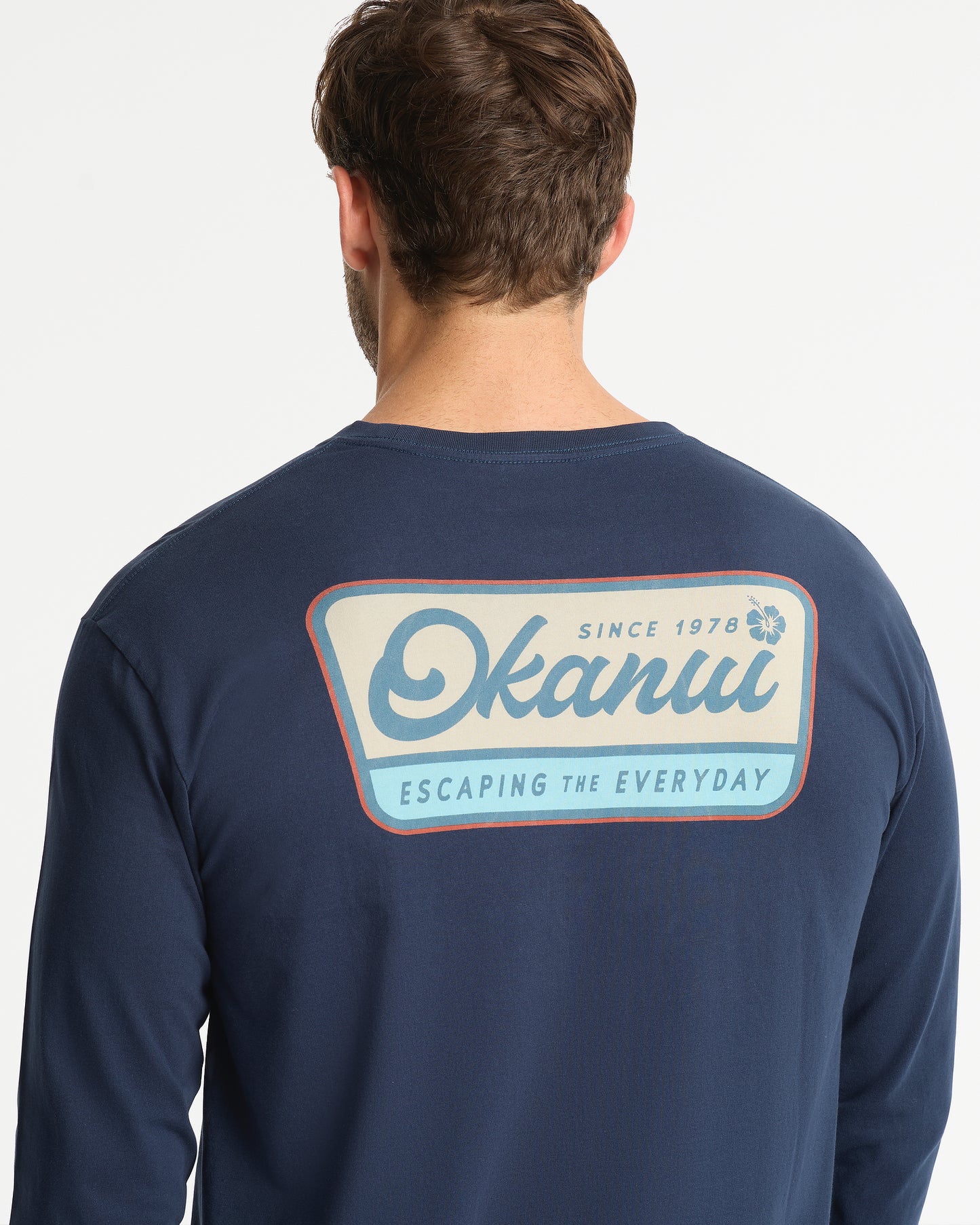 Mens - Signpost LS T'Shirt - Navy