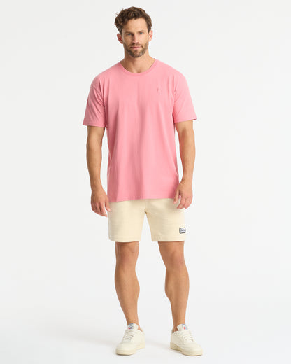 Mens Staple T'Shirt - Washed Rose