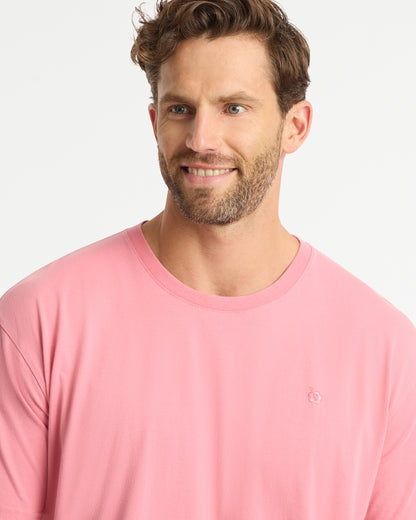 Mens Staple T'Shirt - Washed Rose