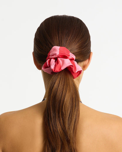 Scrunchie 2 Pack - Rose Red