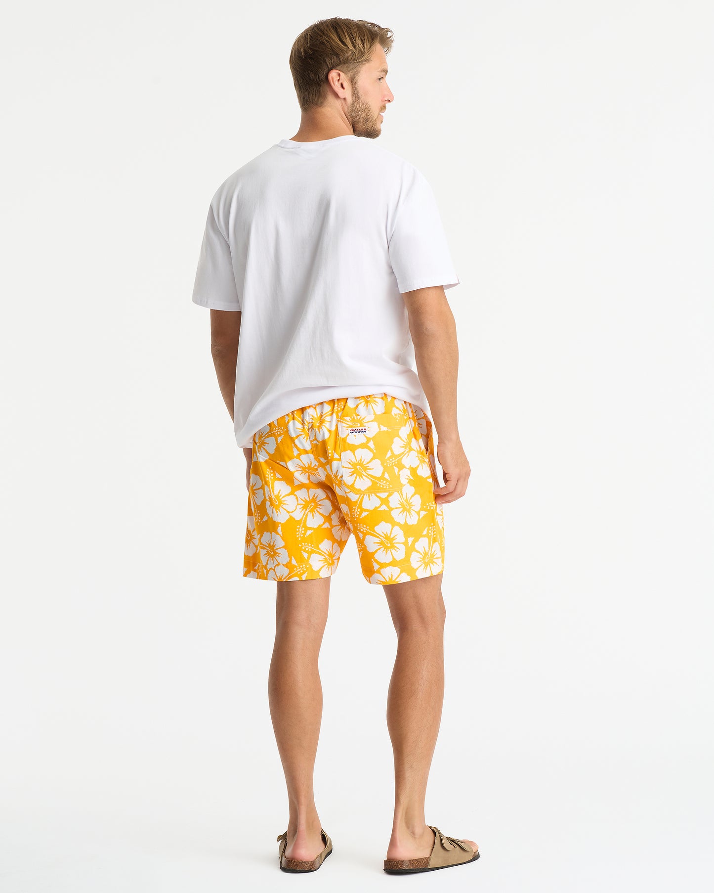 Mens - Classic Short Shorts - Hibiscus Yellow