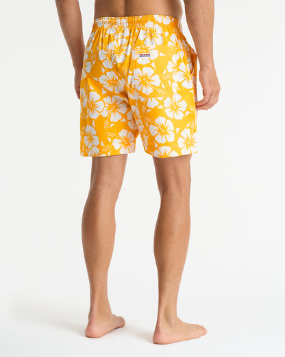 Mens - Classic Short Shorts - Hibiscus Yellow