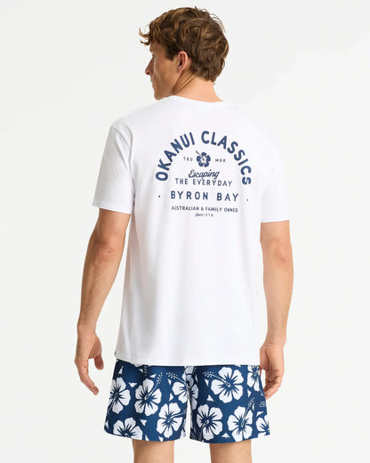 Destination Lockup T'Shirt - Byron Bay White
