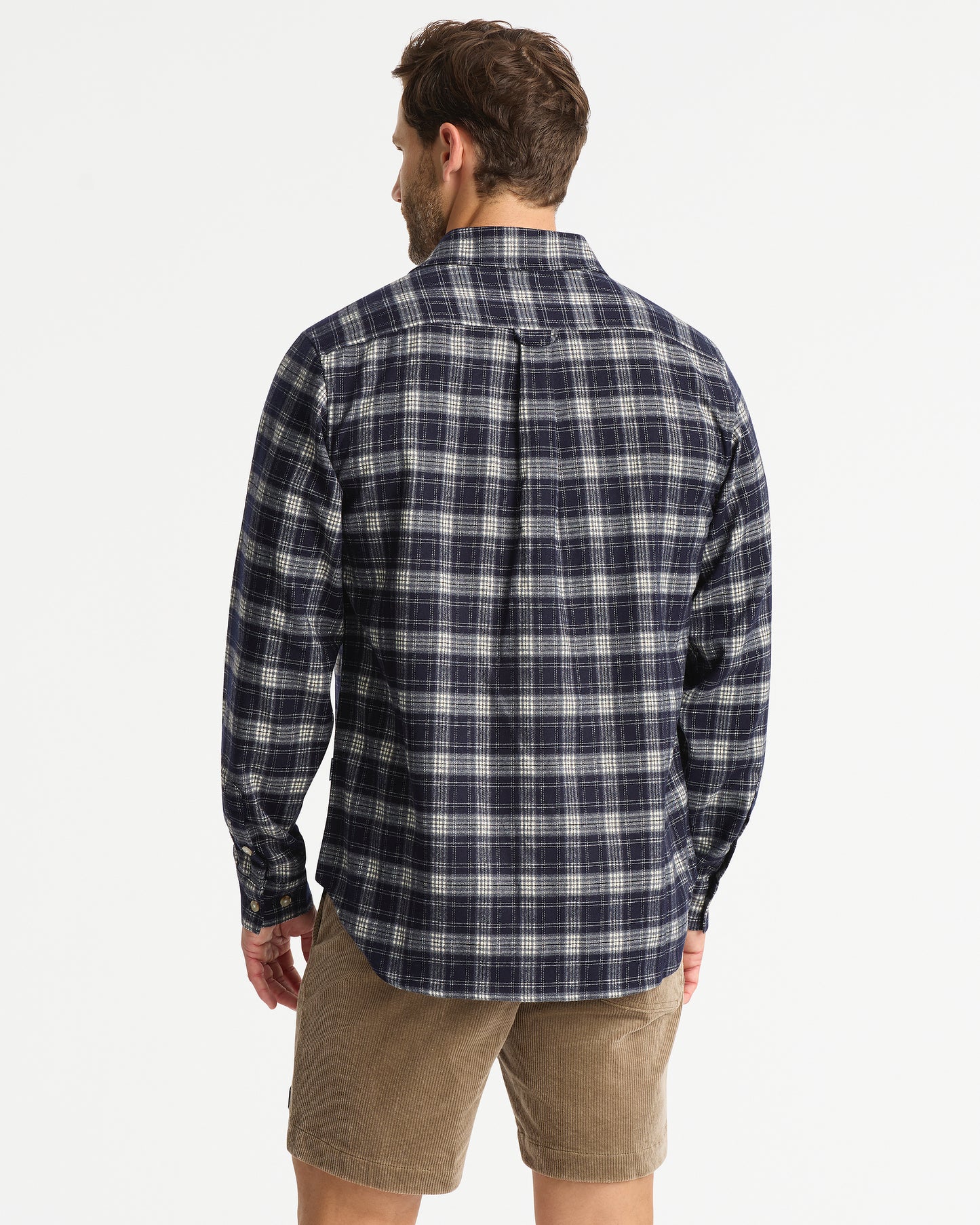 Mens - Rambler LS Check Shirt - Navy