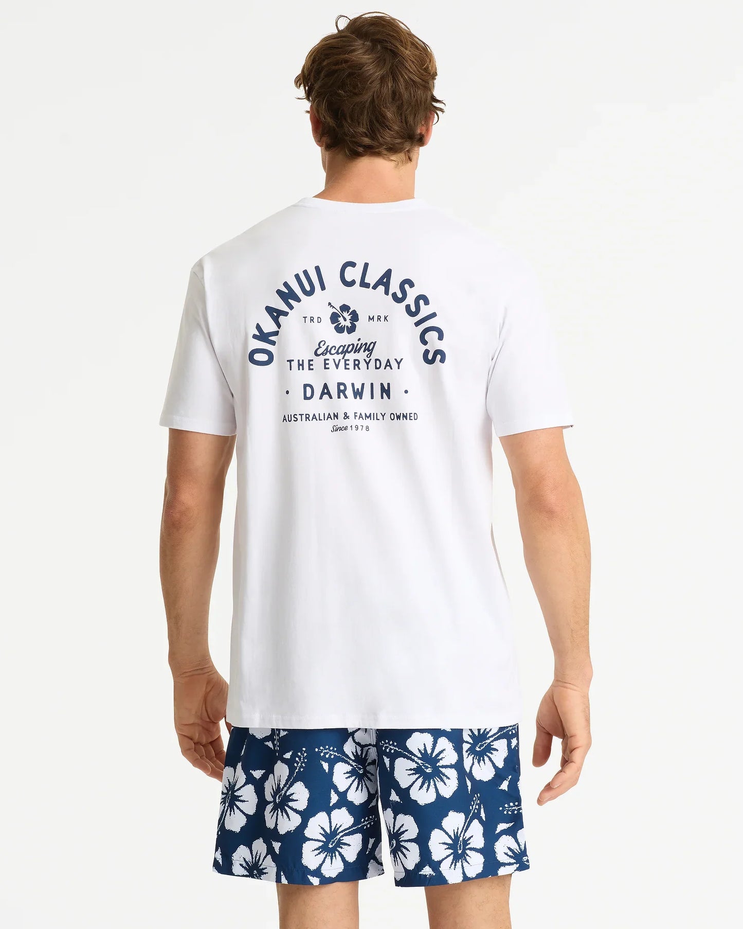 Destination Lockup T'Shirt - Darwin White
