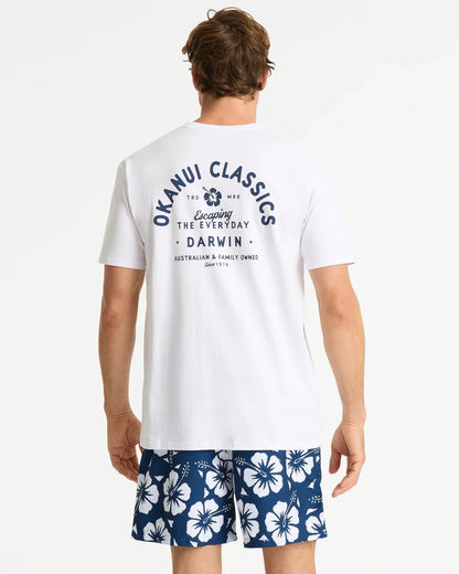 Destination Lockup T'Shirt - Darwin White
