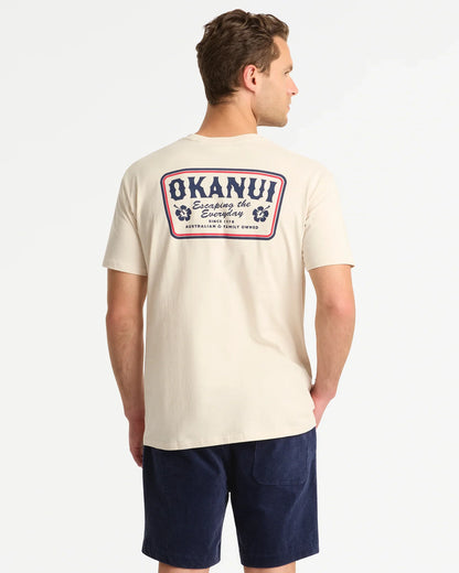 Mens Wyatt T'Shirt - Stone