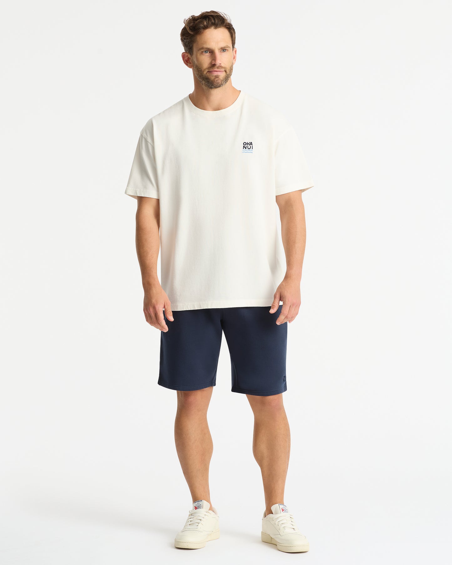 Mens - Heritage Fleece Walkshort - Washed Navy