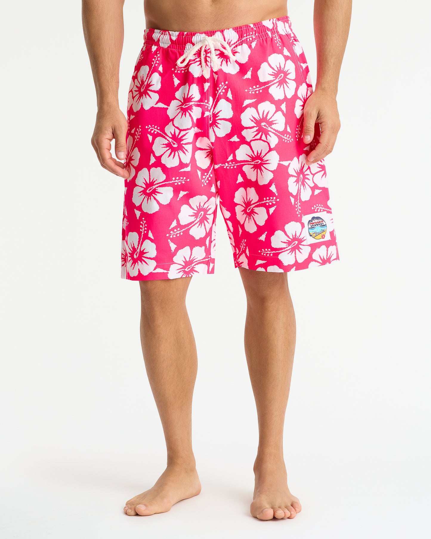 Mens - Classic Shorts - Hibiscus Glow Pink