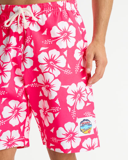 Mens - Classic Shorts - Hibiscus Glow Pink