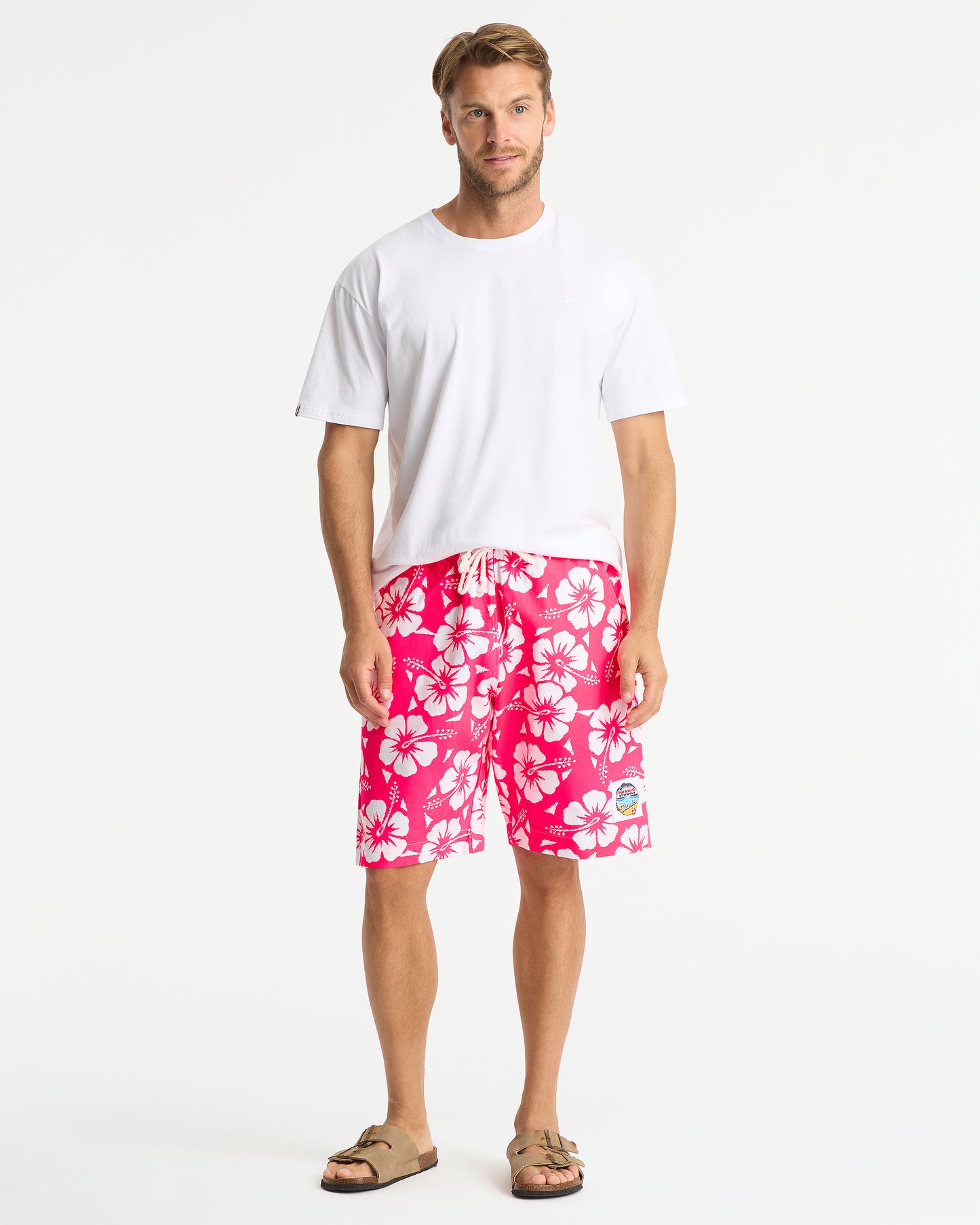 Mens - Classic Shorts - Hibiscus Glow Pink