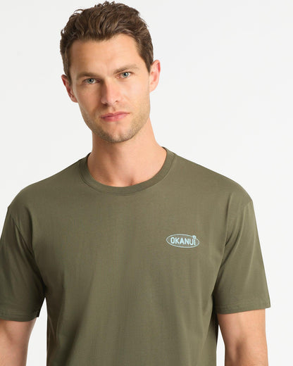 Mens Shaper T'Shirt - Olive