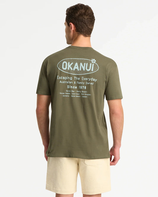 Mens Shaper T'Shirt - Olive