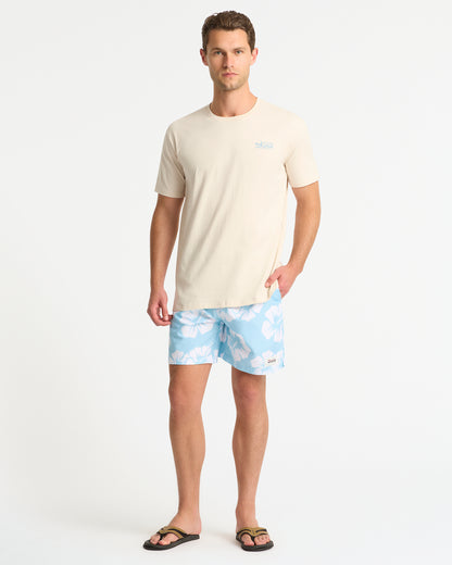 Mens Script T'Shirt - Stone