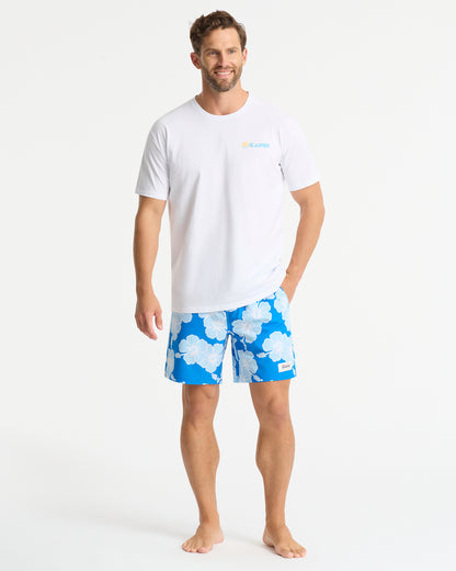 Mens - Way Back When Swim Short - Sea Ice