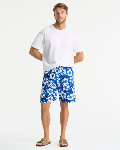 Mens - Classic Shorts - Hibiscus Blue