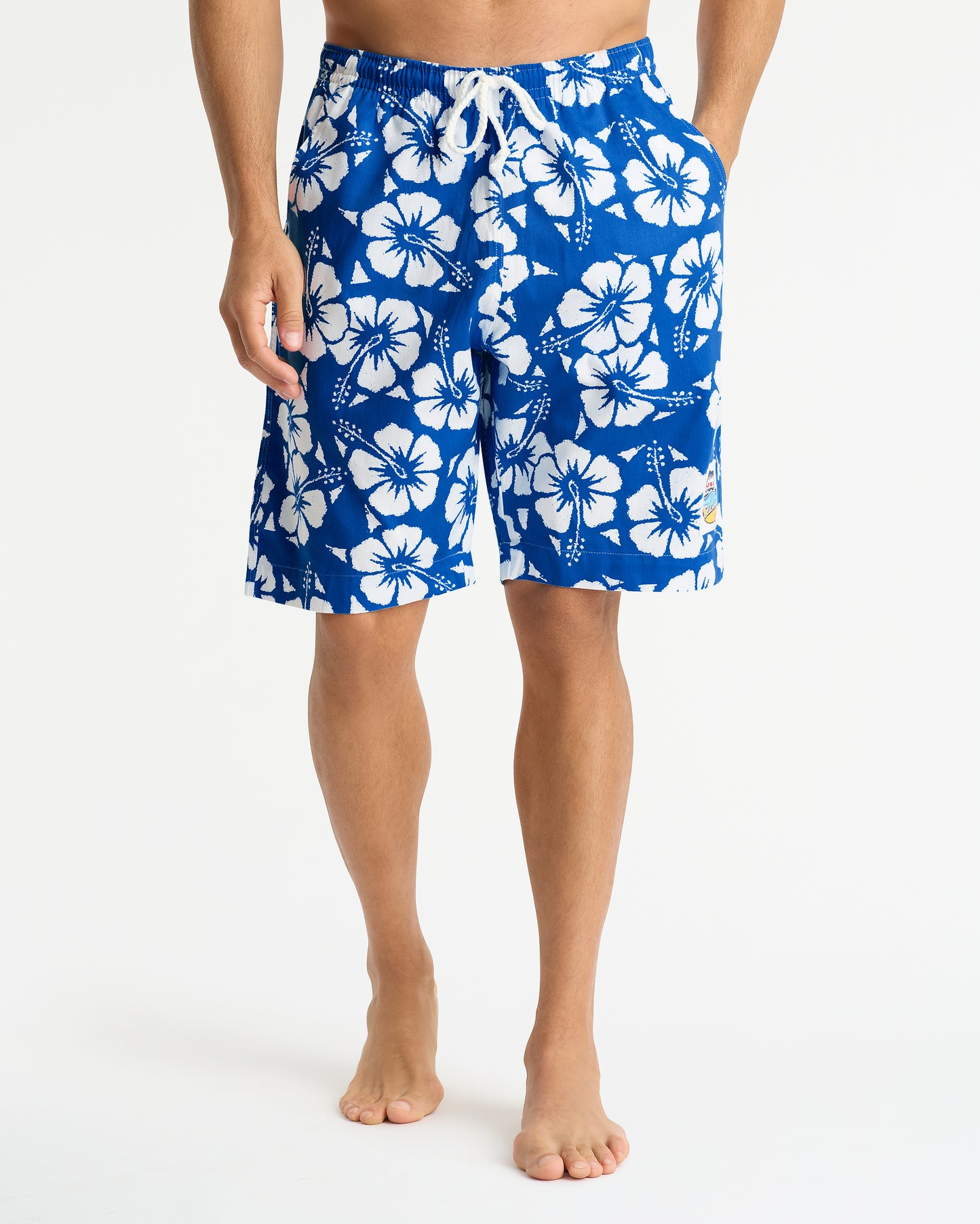 Mens - Classic Shorts - Hibiscus Blue