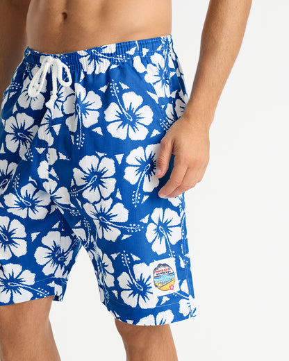 Mens - Classic Shorts - Hibiscus Blue