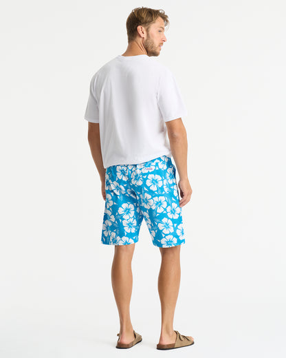 Mens - Classic Shorts - Hibiscus Sky