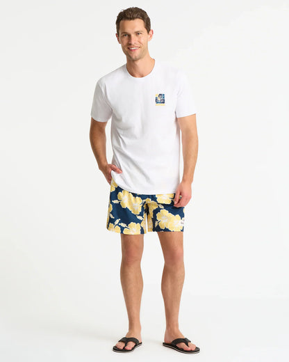 Mens Coral T'Shirt - White