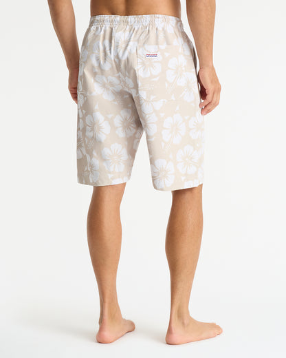 Mens - Classic Shorts - Hibiscus Stone