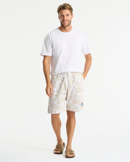 Mens - Classic Shorts - Hibiscus Stone