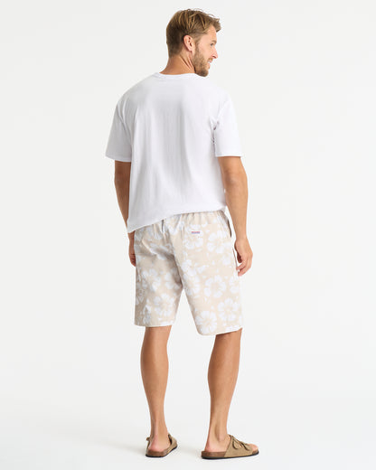 Mens - Classic Shorts - Hibiscus Stone