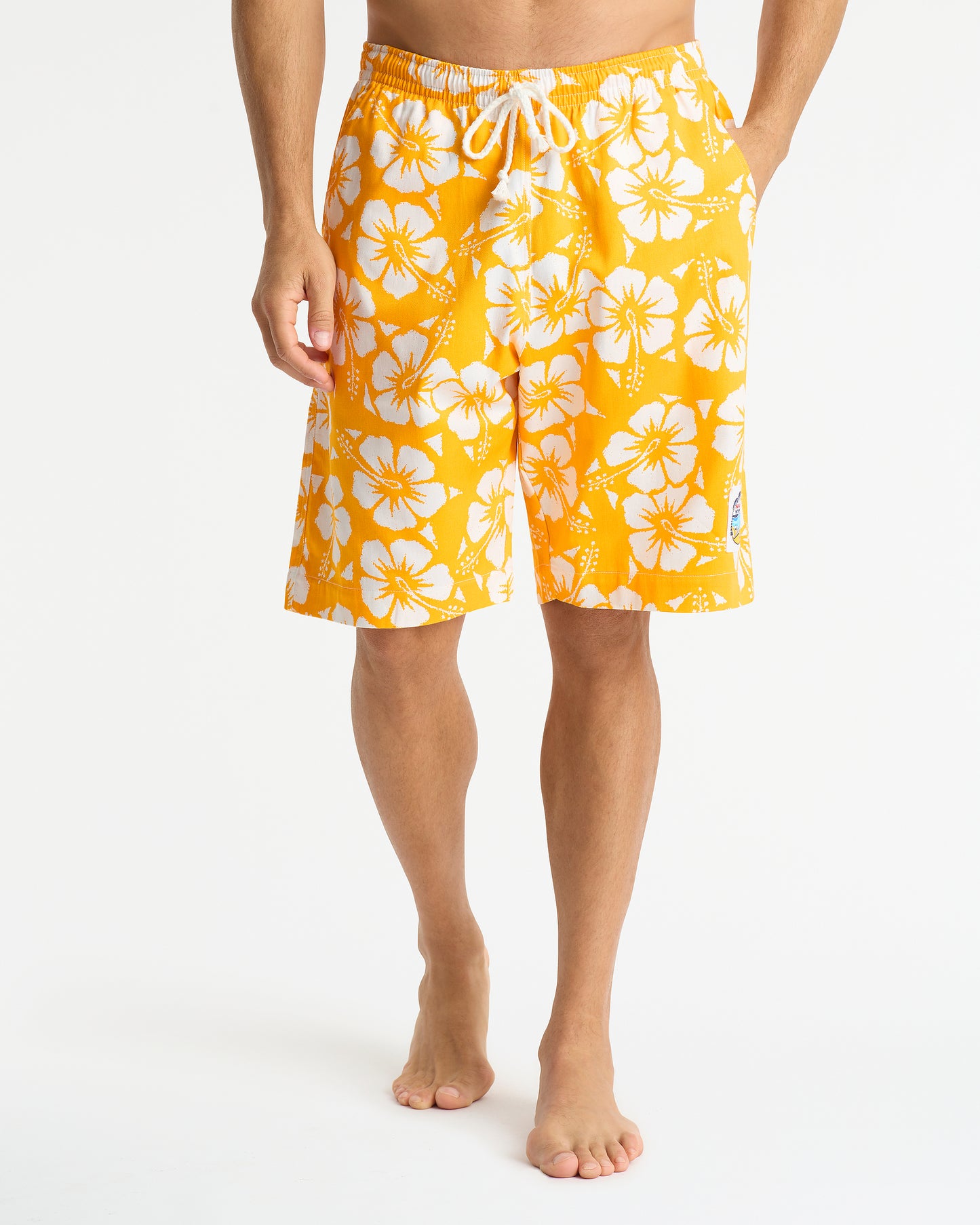 Mens - Classic Shorts - Hibiscus Yellow