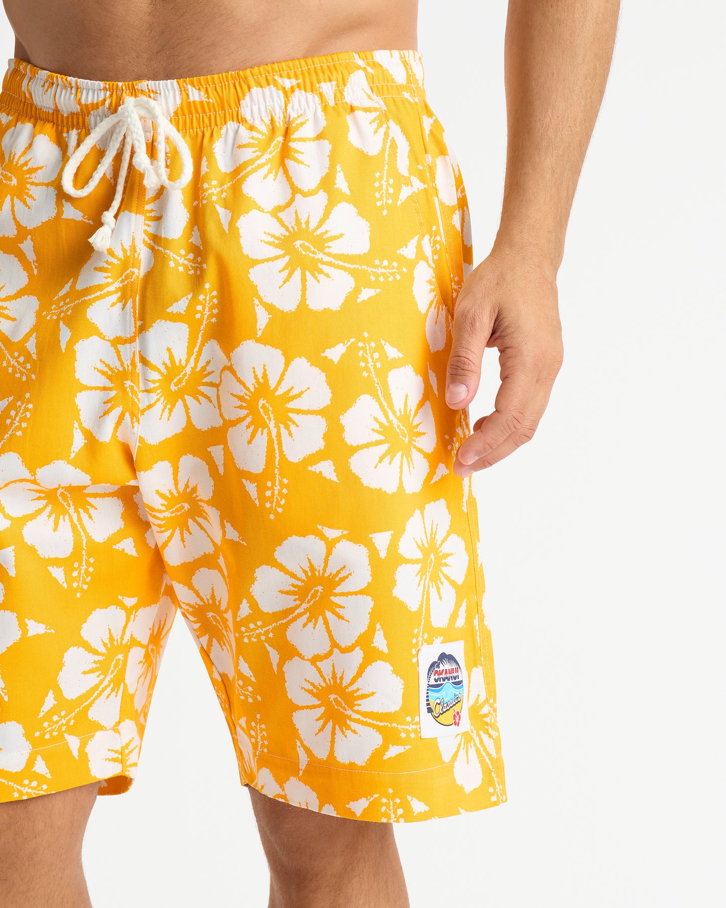 Mens - Classic Shorts - Hibiscus Yellow